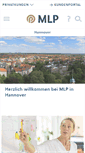 Mobile Screenshot of mlp-hannover.de